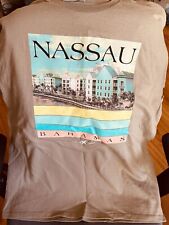 Celebrity Cruises tan Nassau Bahamas SIZE LARGE Delta T-shirt NEW NEVER WORN picture