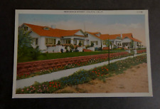 1920s California Bungalow Homes Colton Residential Street Scene Lots of Flowers picture