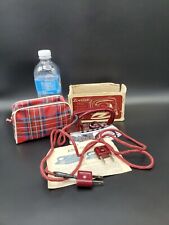 Vintage Zoeller AZN Auto Mini Travel Iron West Germany Case Instructions Box  picture