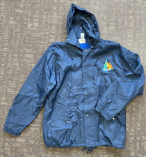 Vintage Walt Disney Staff Jacket 1997 Disney Cup 97' Nylon L Large Fleece Lined picture