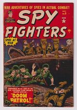 Spy Fighters #9 (1952) VG- 3.5 Atlas Comics Sol Brodsky Stan Goldberg War Cover picture