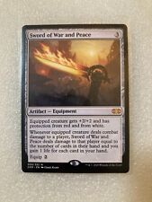 Magic 2020 MTG 2XM 300 Non-Foil Sword of War and Peace - Double Masters MINT NM picture
