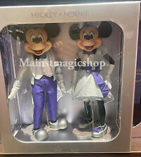 2023 Disney 100th Mickey & Minnie Mouse Platinum Deluxe LE 4750 Doll Figure NEW picture
