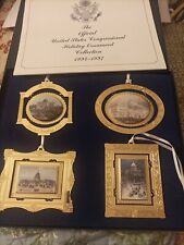 THE OFFICIAL UNITED STATES Congressional Holiday Ornament Collection 1994-1997 picture