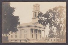 Congregational Church Somers CT RPPC #1 postcard 1910s picture