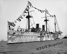 1895 US Navy Battleship USS San Francisco  8x10 Photo picture