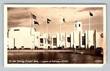 RPPC New York City NY Lagoon Nations Real Photo New York c1940 Vintage Postcard picture