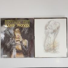 Fantastic Art Of Luis Royo The Best Of Hardcover Limited Signed Edition /250 picture