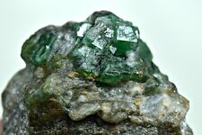 160 CT. Full Terminated Green Emerald Crystals' Bunch on Matrix picture