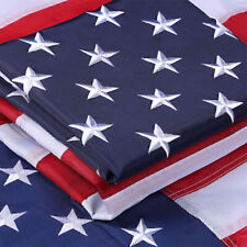 3x5 ft US American Flag Heavy Duty Embroidered Stars Sewn Stripes Grommets Nylon picture
