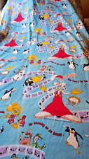 Vintage 1987 Who Frame Roger Rabbit Twin Flat Bed Sheet picture