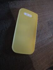 ONE REPLACEMENT Bright Yellow / White Rectangle Vented Tupperware Lid 7379A-2 picture