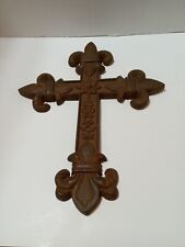 Brass Cross With Design picture
