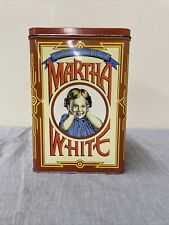 Martha White Vintage Collectible Tin Canister 
