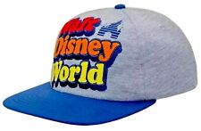 :Walt Disney World Baseball Cap Embroidered Retro 70's Logo Adjustable Snapback picture