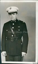 1939 Lieutenant Charles Popp U.S Marine Corps Uniform Military Photo 5X7 picture