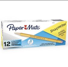Paper Mate Sharpwriter Mechanical Pencils, 0.7 Mm, HB #2, Yellow, 12 Count picture