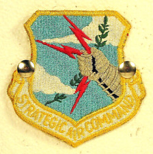 USAF US Air Force Strategic Air Command SAC Full Color Insignia Badge Patch  picture