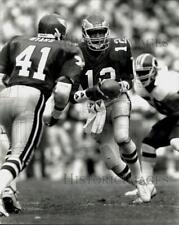 1989 Press Photo Philadelphia Eagles football player Randall Cunningham picture