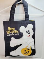 Walt Disney World Happy Halloween Mickey Mouse Ghost Trick Or Treat Tote Bag picture