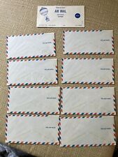 Vintage “Around the World” Air Mail Envelopes (Lot Of 8), Femor Products Corp picture