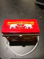 Barnum's Animal's Crackers Hinged Porcelain Trinket Box With Elephant Cookie picture
