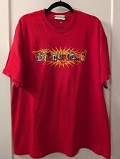 Vintage Disneyland Park Sign Character Letters Red t-shirt Adult Size XXL Wow picture