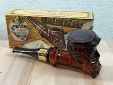 Vintage AVON Pipe Decanter WINDJAMMER Cologne glass Full With Original Box picture
