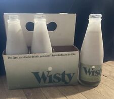 extremely rare six pack Wisty Malt Alcohol beverage/ bottles and six pack picture