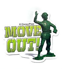Disney Toy Story GREEN TOY SOLDIER Anime Cartoon Water Resistant Sticker picture
