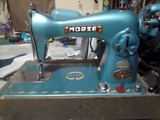 Vintage Morse Deluxe 200 Sewing Machine With Original Case picture