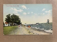 Postcard Ohio OH Toledo Beach Water Slide Vintage PC picture