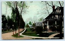 Postcard Poplar Place, New Rochelle NY 1913 A162 picture