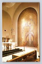 Carthagena OH-Ohio, Saint Charles Seminary, Main Chapel Altar, Vintage Postcard picture