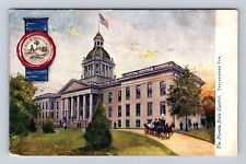 Tallahassee FL-Florida, The Florida State Capitol, Antique, Vintage Postcard picture