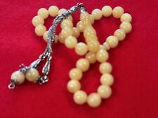 Antique Natural Baltic Amber Rosary 33 Islamic Prayer Beads 11 Gr Misbaha Tasbih picture