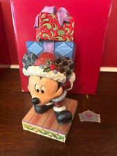 Jim Shore Disney Traditions Here Comes Old St Mick 6008978 Mickey Mouse O picture