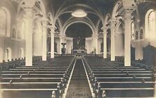 RPPC,Phoenix,Arizona,St.Mary's Catholic Church,Interior Chapel,c, 1910-18 picture