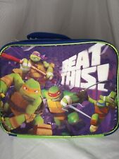 BRAND New Rare Teenage Mutant Ninja Turtles lunch box- TMNT 2015 NWT Nickelodeon picture