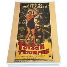 Johnny Weissmuller, Tarzan Triumphs, Poster 11 x 17 (373) picture