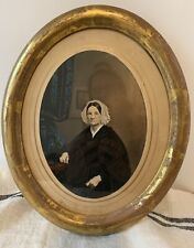 Antique Oval Gold Gilt Wood Picture Frame  picture