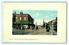 1913  The NYNH & HRR Station, Pawtucket, Rhode Island, RI Postcard picture