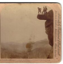 1899 Glacier Rock, Yosemite, California, Strohmeyer/Underwood Stereoview picture