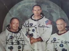 MOON LANDING CREW PHOTO Apollo 11 signed crew 8 x10 ( Prints)  picture