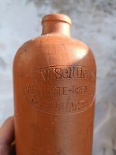 WWI WW1  Original germany H.W SCHLICHTE AELTESTE BRENNEREI STEIN ceramic bottle1 picture