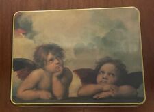 Collectible Art Tin - Erich Lessing Raphael's Angels The Sistine Madonna Tin  picture