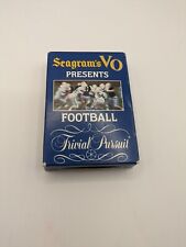 VINTAGE & RARE 1994 SEAGRAM'S VO FOOTBALL TRIVIAL PURSUIT CARD SET DECK USED  picture