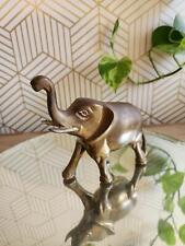 Vintage Solid Leonard Brass Elephant 6
