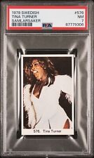 1978 Swedish Samlarsaker Tina Turner PSA 7 NEAR MINT 🔥 Low pop picture