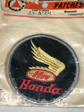 Vintage Honda Motorcycle Patch Gold Wing 3” Beck Arney Patches Package c1970 picture